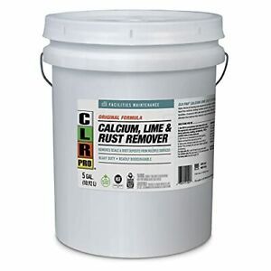 CLR - CL-5PRO PRO Calcium, Lime and Rust Remover, 5 Gallon Pail