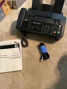 HP 2140 Fax Professional Quality Plain Paper Fax Machine Copy Phone *Needs Ink*
