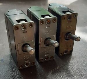 3 big rare vintage Soviet toggle switches, the USSR