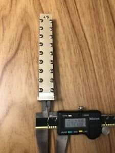 WR 42 POWER TERMINATION LOAD  5 by 3/4 INCHES ALUMINIUM 18-26.5 GHZ