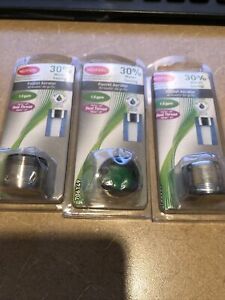 3 Neoperl Faucet Aerators  1.5gpm 15/16&#034; - 55/64&#034;. 30% Water Saving