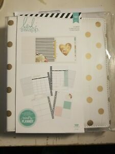 Heidi Swapp Memory Keeping Collection - Memory Planner - Gold Polka dots - 122pc