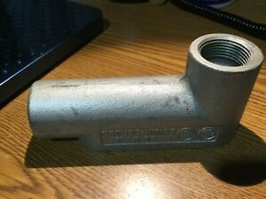 LB37 Crouse-Hinds VOL 10.5 CU. IN. 1&#034; T Conduit Without Cover (New)