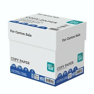 Pen+Gear Copy Paper, White, 2500 Sheets