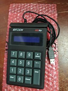 IDTech IDSK-535833TEB SRED With MagStripe Reader USB Black Key Pad No Box