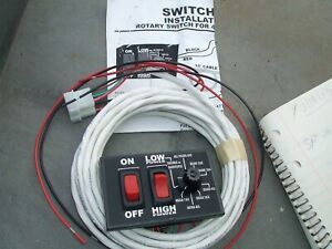 Sho-Me 4 outlet sw controller with 8 posi rot switch to control flash patterns