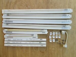 HERA CABINET LIGHTS WITH BULBS, REPLACEMENT BULBS AND SOME HARDWARE UNTESTED