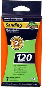 7301 Jumbo Sanding Sponge, Large, 3 x 5 x 1-In., 120-Grit - Quantity 5