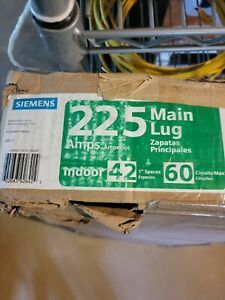 siemens 225 amp 42 space main lug
