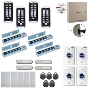 Visionis FPC-8404 4 Door Professional Network Access Control Outswing Door 600Lb