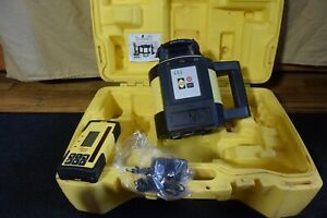 Leica Rugby 820 Red Beam Self Leveling Laser Level with Rod Eye 180