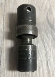 Snap on IPLM15B 1/2&#034; Drive 6 Point 15mm Shallow Swivel Impact Socket, AA10-3