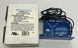 R-K ELECTRONICS RCY6A-30 THREE PHASE TRANSIENT VOLTAGE FILTER NOS