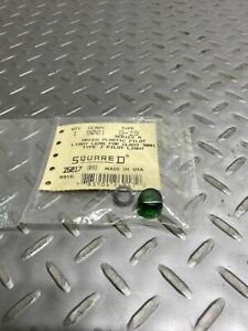 Square D 9001 G-29 Green Plastic Pilot Light Lens For Type J 26017 Z-131