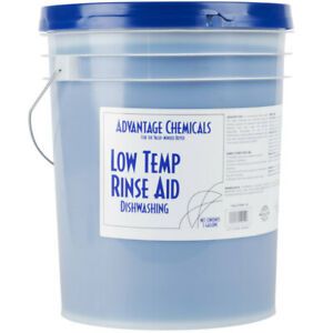 Advantage Chemicals 5 Gallon Low Temperature Dish Washing Machine Rinse