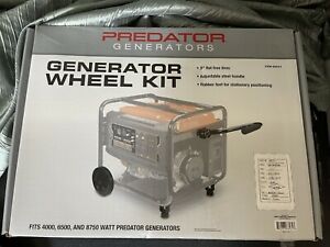 8 in Never-Flat Generator Wheel Kit Fits 4000 6500 8750 Watt Predator Generators