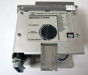 HP 11869A RF Plug In Adapter G4140