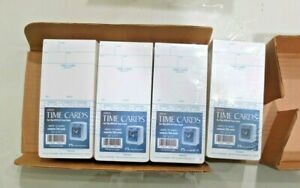 Time Cards Acroprint  ATR121 250 Count - New Box of 4 - New!!!