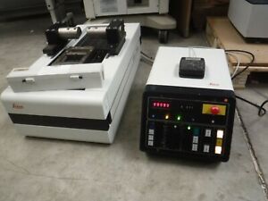 LEICA LARGE SCALE HEAVY-DUTY SLIDING SLEDGE MICROTOME + CONTROL