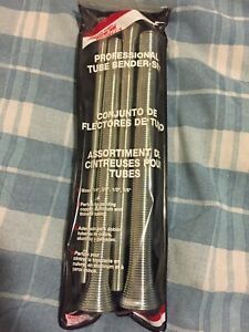 Superior Tool Company Pro-Line 4PC Professional Tube Bender Set 61600