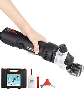 SUNCOO Sheep Shears Portable Electric Clippers Heavy Duty Professional Grooming