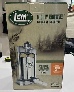 LEM 1606 Stainless Steel Sausage Stuffer Vertical New Opened Box For Pictures