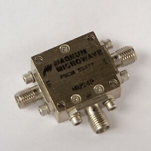 Magnum Microwave MM94P Double Balanced Mixer 6-18 GHz RF DC-3 GHz IF SMA