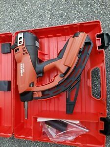 Hilti GX 120 Gas Powered concrete/steel drywall track nail gun. NEW.