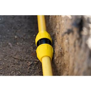 HOME-FLEX Polyethylene Pipe Coupling 1.5 in. IPS Underground Rated Polypropylene