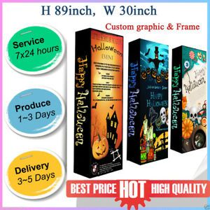 Fabric Pop Up banner Stand Trade Show Display Back Wall Booth Customize Print