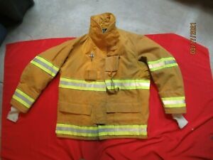 MFG. 2011 GLOBE GX-7 DRD 44 x 32 Firefighter Turnout Bunker JACKET RESCUE FIRE