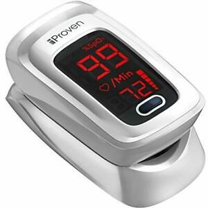 iProven Pulse Oximeter with Heart Rate Monitor on Fingertip Oxygen Saturation...