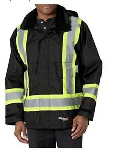 Viking Professional Journeyman FR Waterproof Flame Resistant Jacket Black 2XL