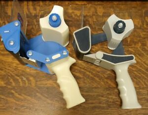 Uline H-720 4&#034; &amp; 2&#034; Industrial Side Loader Tape Handheld Dispensers