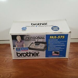 Brother FAX-575 Personal Fax with Phone and Copier Works