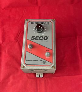 Warner Electric Bronco II Seco DC Drive Model 160 0-100