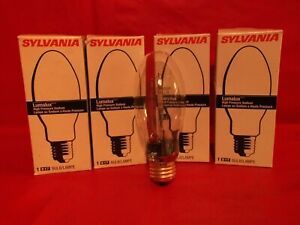 Lot of 5 Sylvania Lumalux E17 LU35/MED S76 67500 Sodium Bulbs