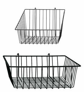 GridWall and Wire Grid Baskets Bundle - 4 Baskets Included