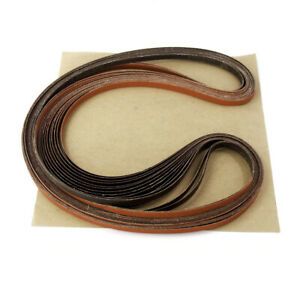 3M 977F 80 Grit Cloth Sanding Belt 1/2&#034; x 72&#034; YF Backing (Pack of 15)
