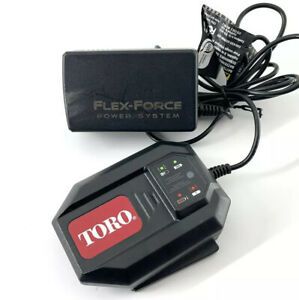 GENUINE TORO FLEX FORCE POWER SYSTEMS LITHIUM ION BATTERY CHARGER, 60V MAX 88610