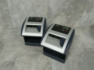 Lot of 2 AccuBANKER D490 Cash &amp; Card Validator 2 in 1 units!