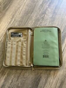 Olive Drab the Rain 980 All-Weather Universal Bound Book And Coyote Brown Case