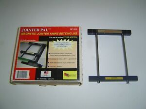 Woodstock w1211a Steel Magnetic Jointer Knife Setting Jig w/instructions Perfect
