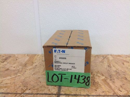 Hfd3200 cutler hammer eaton hfd3200l  new in box for sale