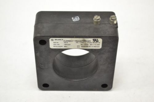 Square d 180r-401 ratio 400:5 current 600v-ac transformer b244909 for sale