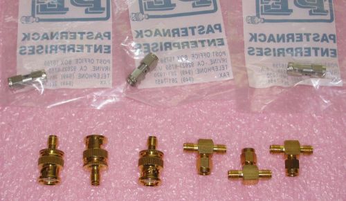 (9) NEW SMA Fittings