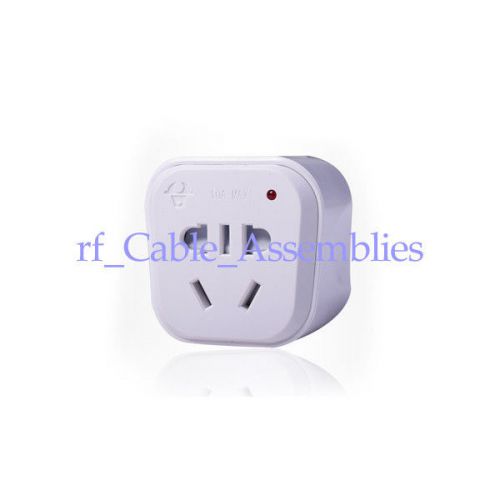 Iec australia standard ac power converter socket plug travel adaptor 3pin 2500w for sale