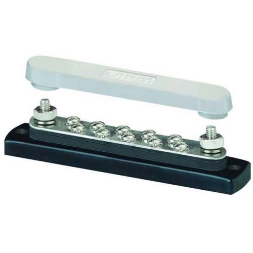 Blue Sea 2300, Common Busbars with Cover, 150 Ampere, 10 Position 79-2300