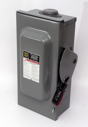 Square d h362nrb 60a heavy duty safety disconnect switch 600v rainproof for sale