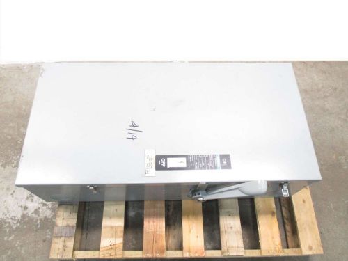 SIEMENS F355 400A AMP 600V-AC 3P FUSIBLE DISCONNECT SWITCH D474754